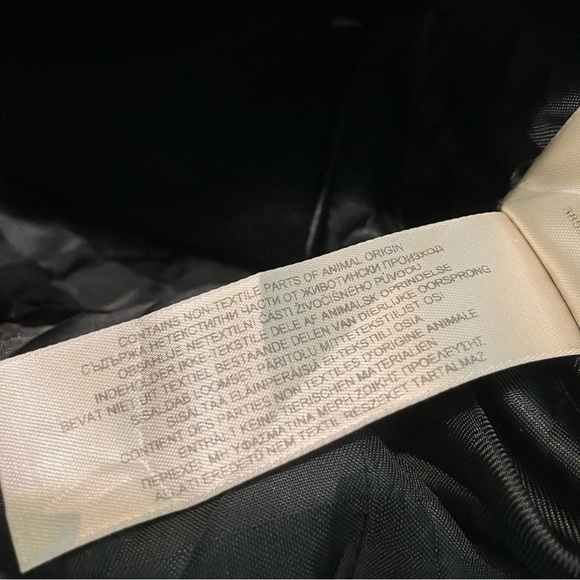 Burberry London Wool Cashmere Double Breasted Trench Coat Black Womens Size 2 - Picture 14 of 16